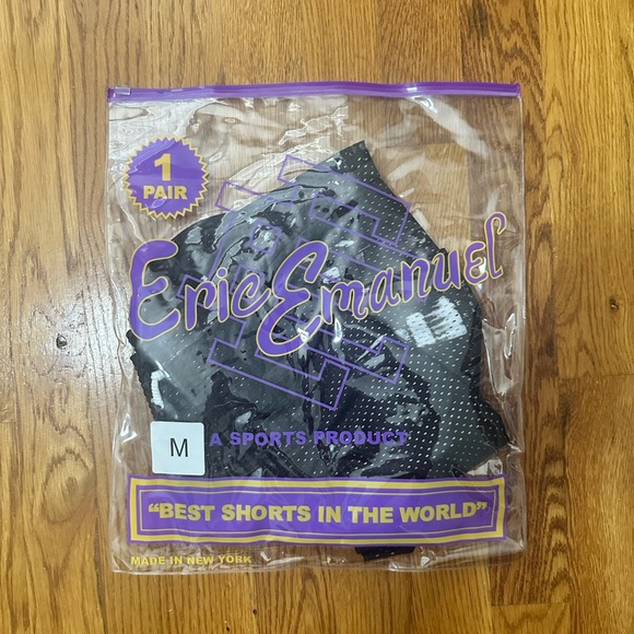 Eric Emanuel shorts black skyline